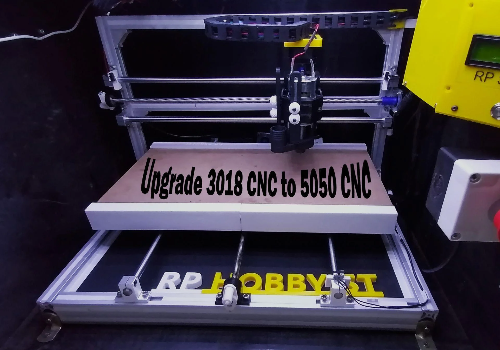 How to Upgrade a 3018 CNC Router to a 5050 CNC Machine (Full DIY Guide)