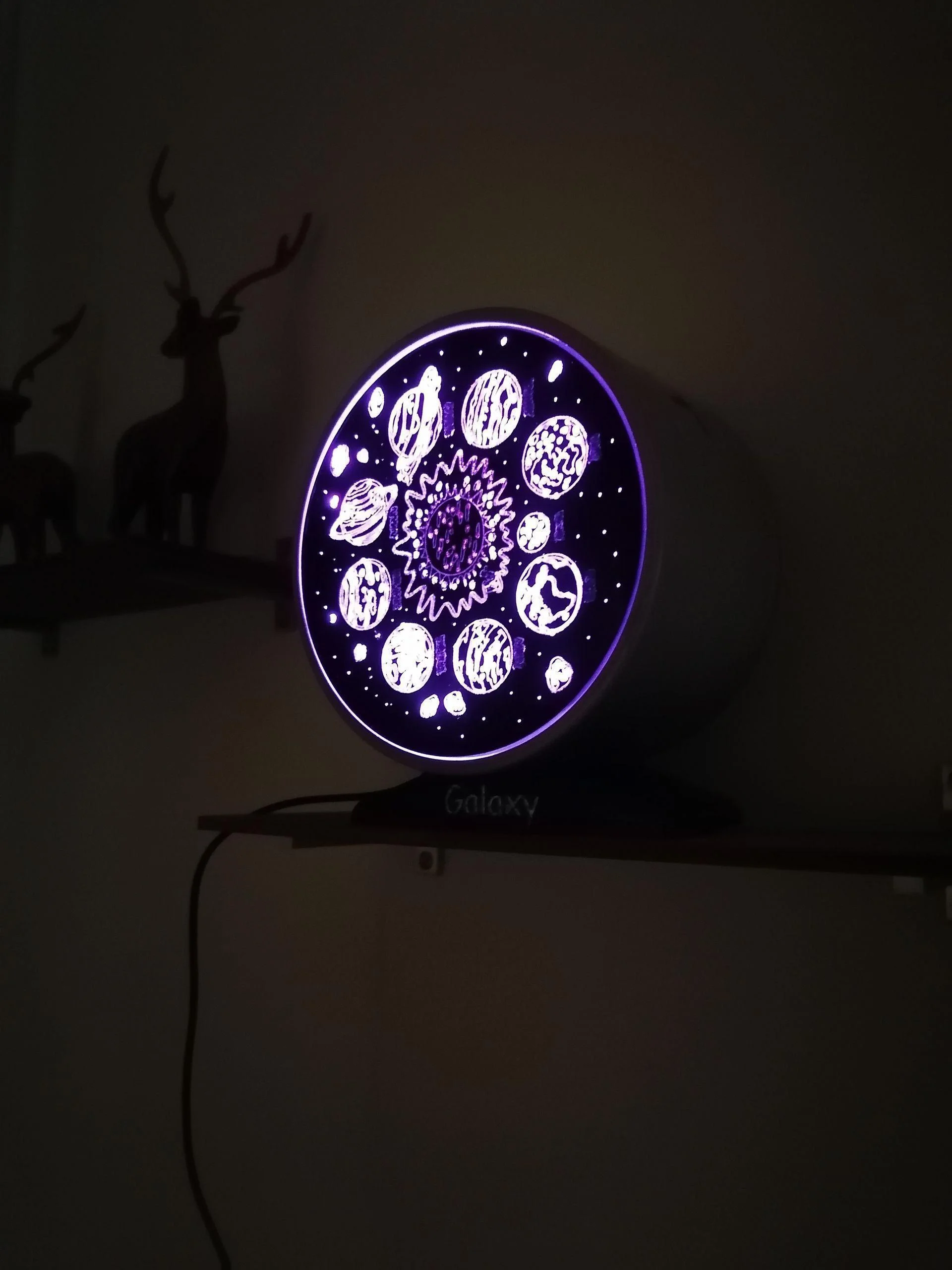 Motion Galaxy Lamp